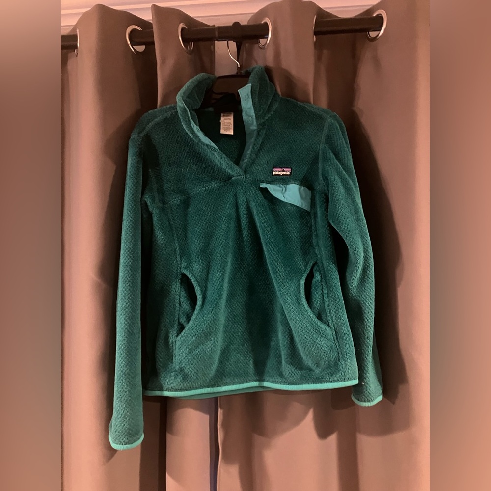 Patagonia PullOver Teal Size Small